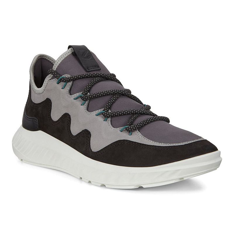 Men Casual Ecco St.1 Lite M - Sneakers Grey - India FRVXZP827